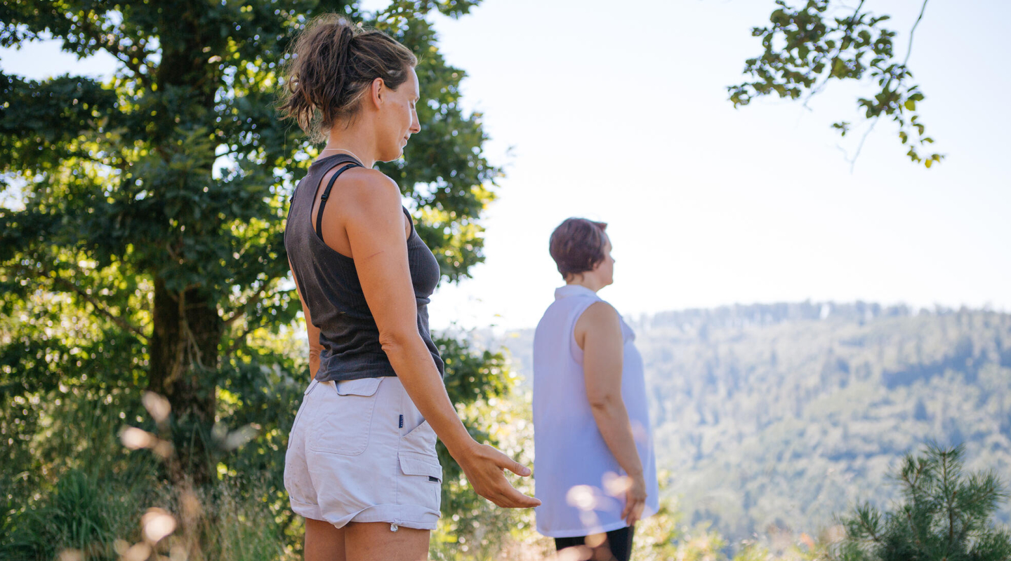 yoga dans la nature
