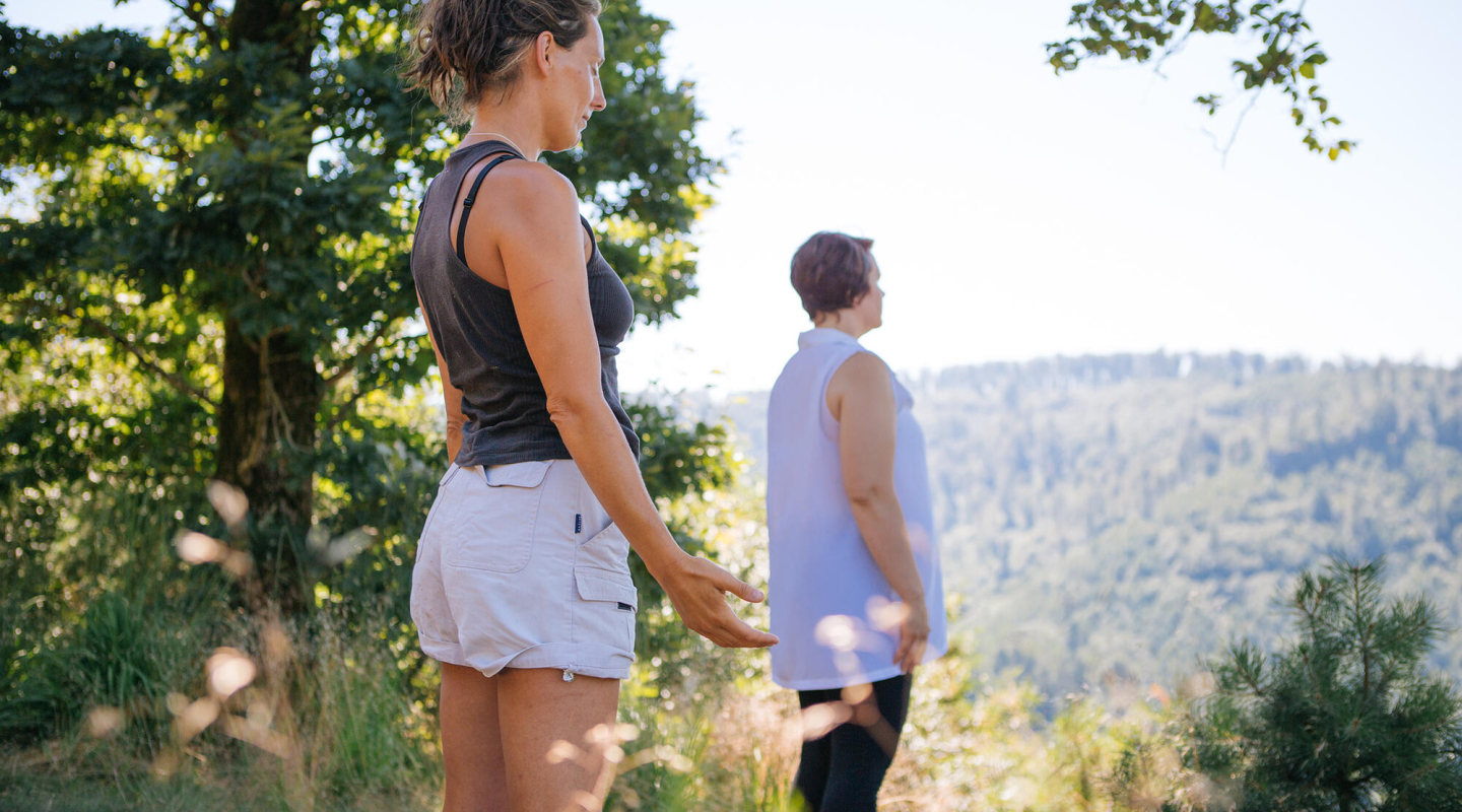 yoga dans la nature