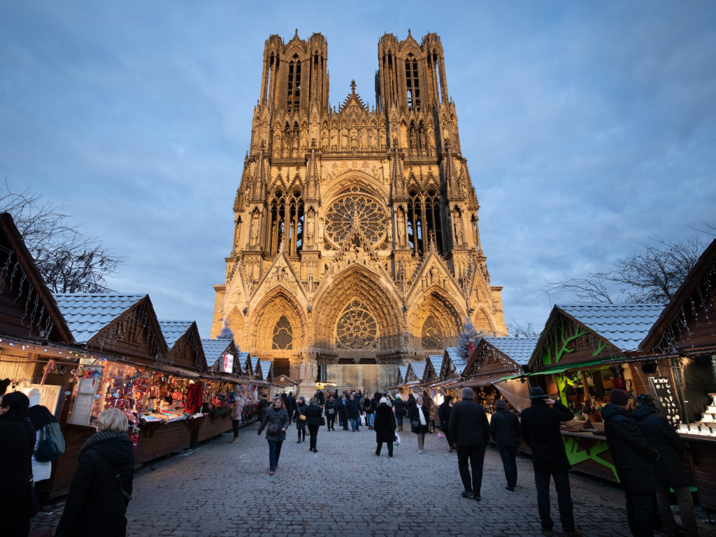 Le Marché de Noël 2019 à Reims..