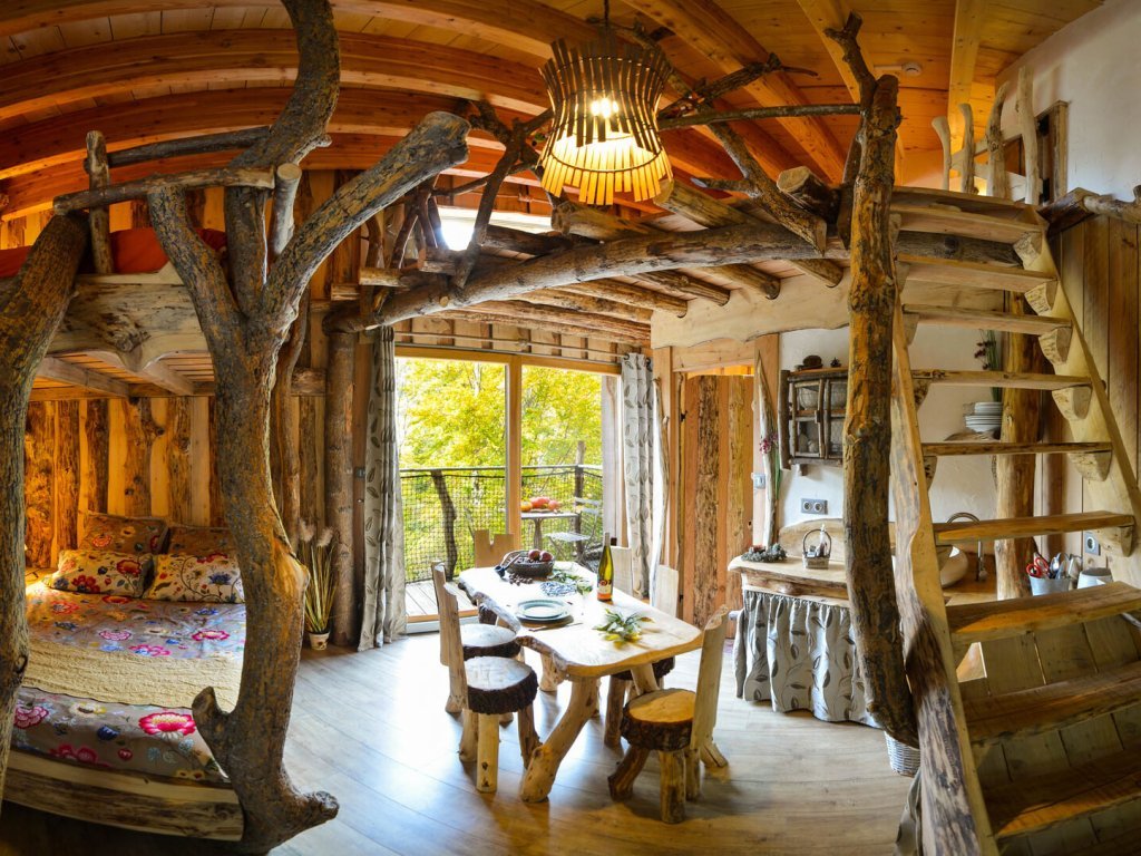 Cabane bol d'air - Les couleurs de l'automne
