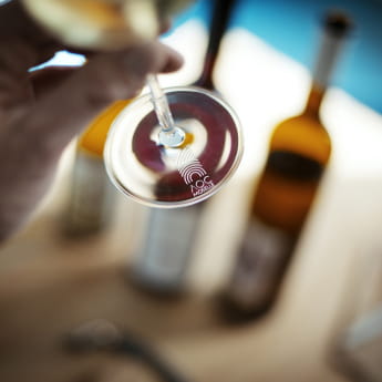 Verre de vin AOC Moselle