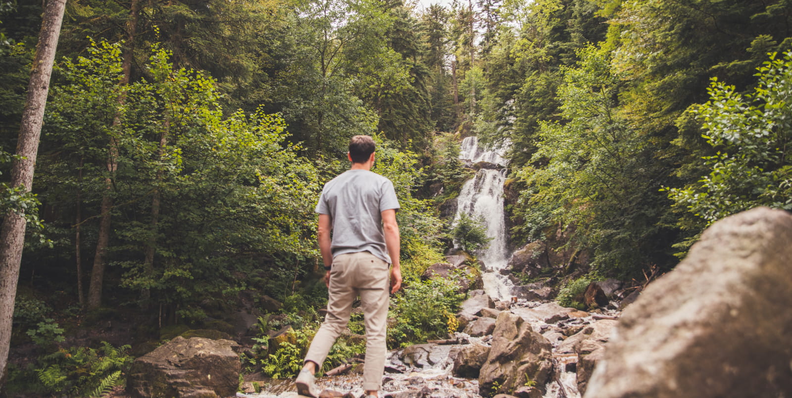 Balade à la grande cascade de Tendon