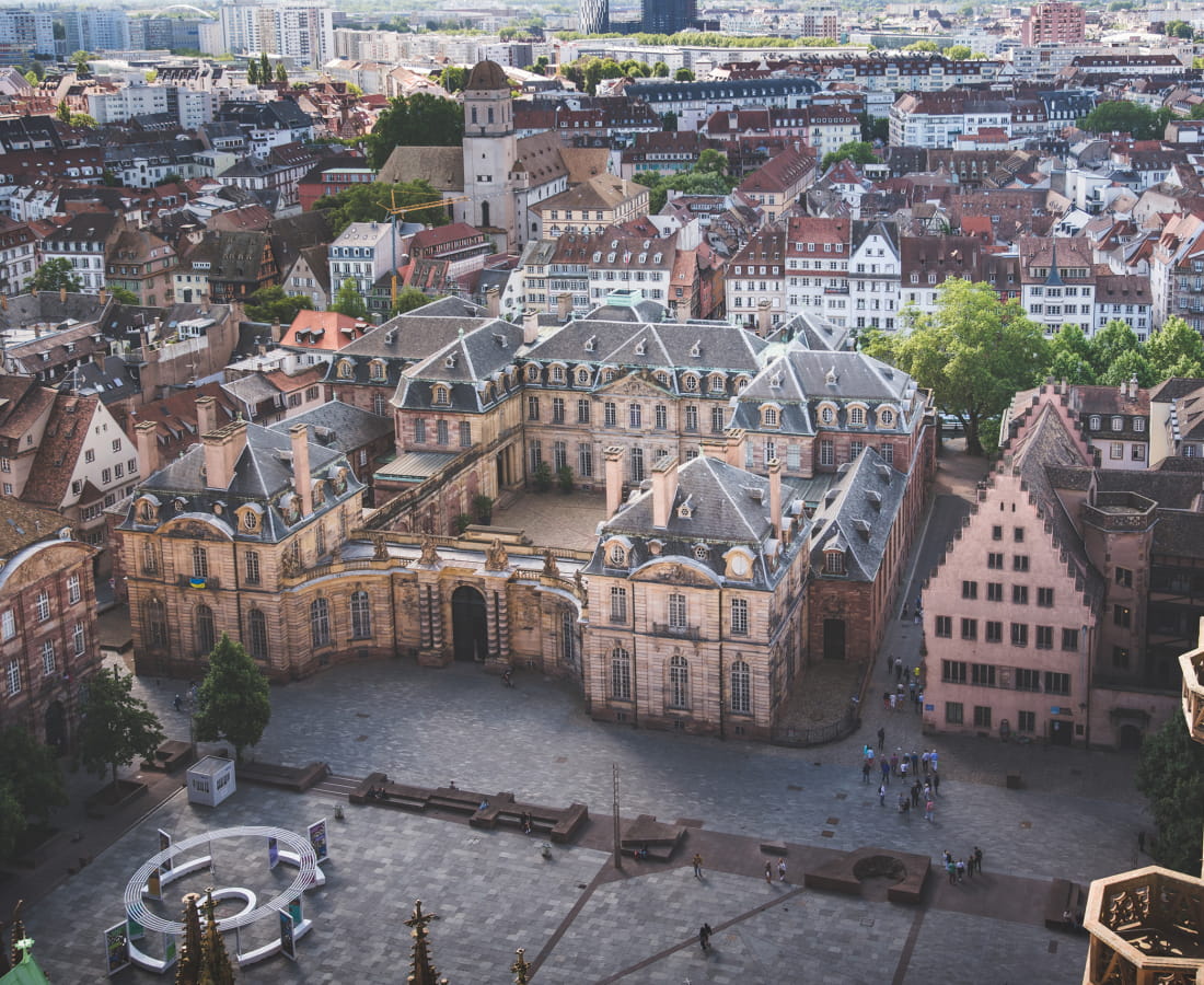 Strasbourg vue depuis la cathédrale