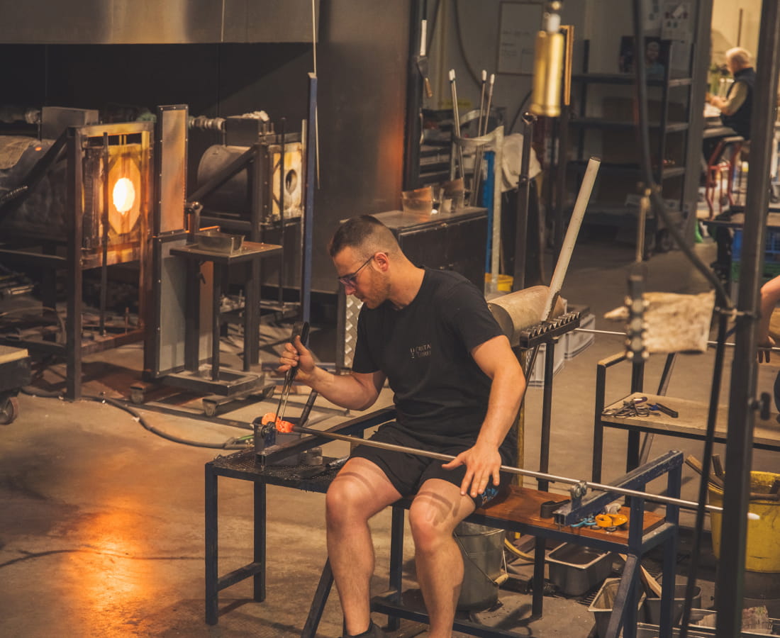 Visite de la cristallerie Cristal Lehrer