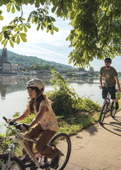 Balade au bord de la Moselle à Pont-à-Mousson