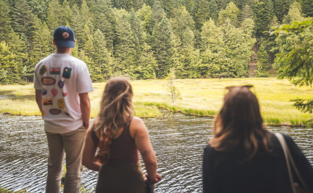 Balade entre amis au Lispach