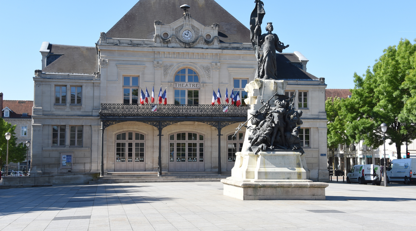 Place Aristide Briand à Saint-Dizier