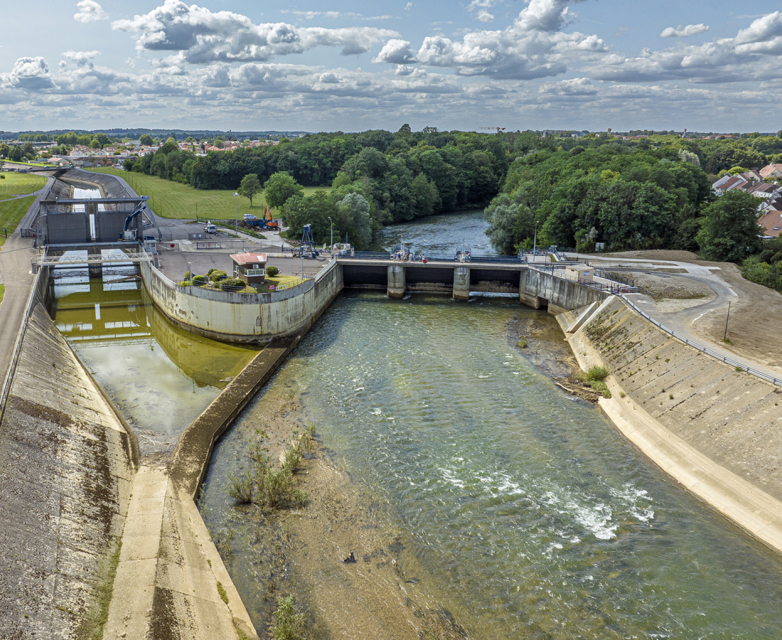 Canal d'amenée Lac du Der