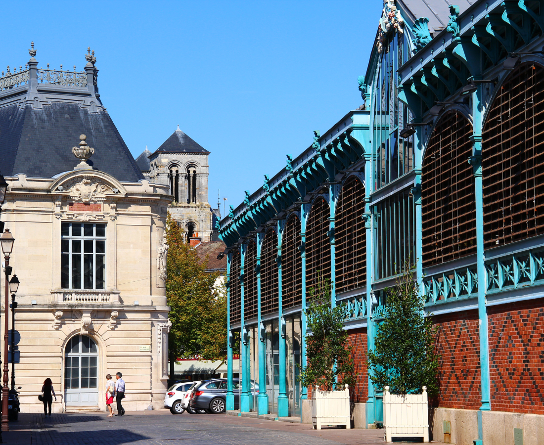 Halles du marché couvert à Châlons-en-Champagne