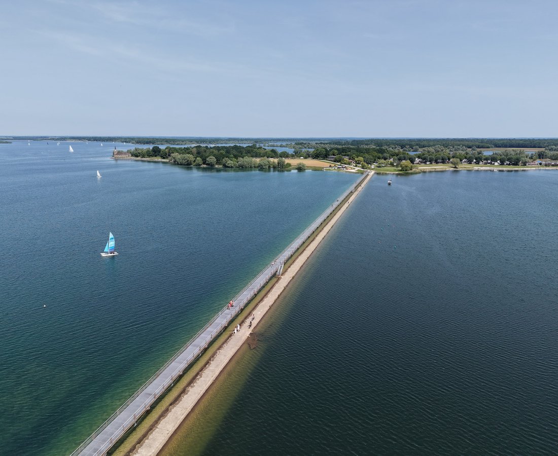 lac du Der vue aérienne