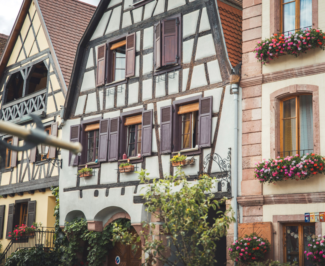 Façades à Bergheim