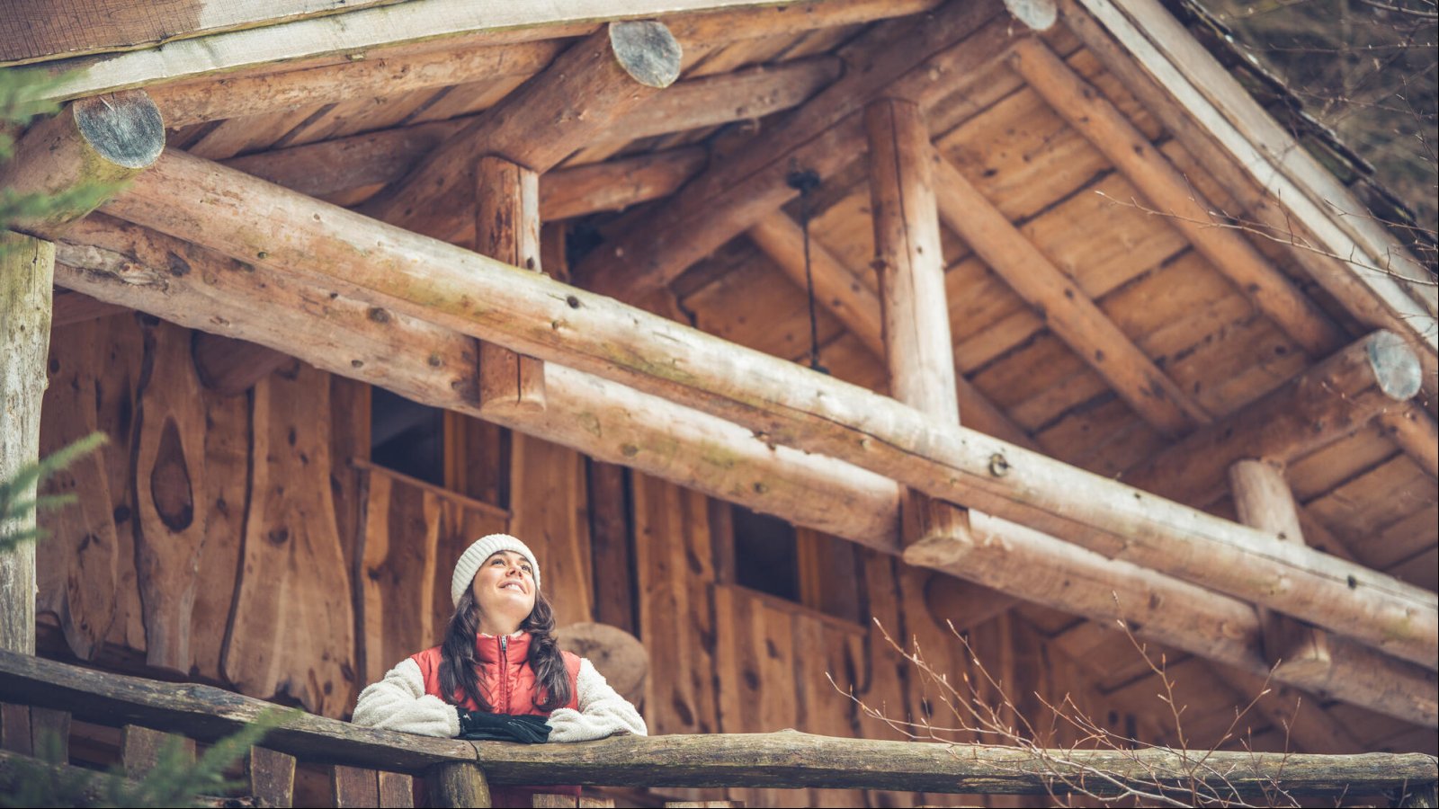 Chalet vosges hiver