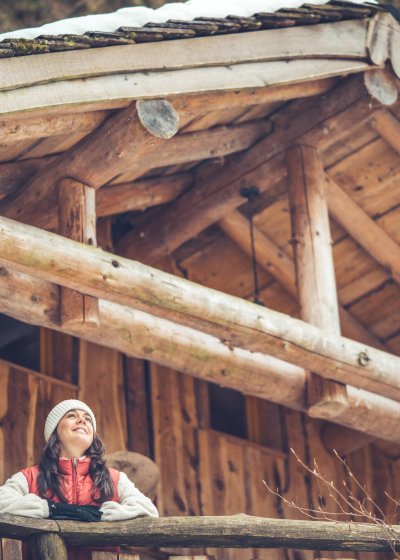 Chalet vosges hiver