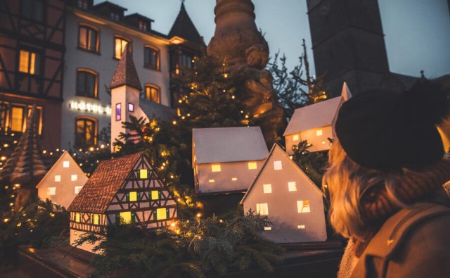 Lanternes obernai noel