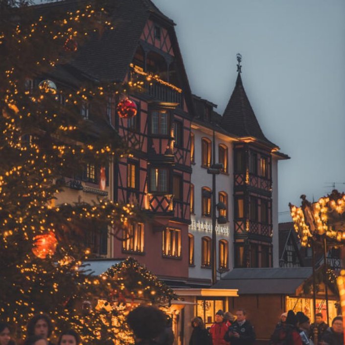 Marché de noël à Obernai