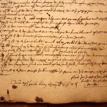 Mention écrite de l'Arbre de Noël en 1521