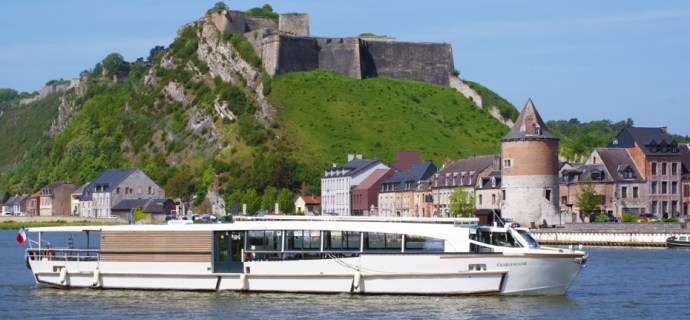 Croisière sur la Meuse à bord du bateau Charlemagne