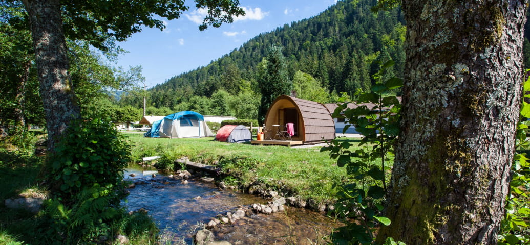 Cabane Eco-Pod au Camping Verte Vallée