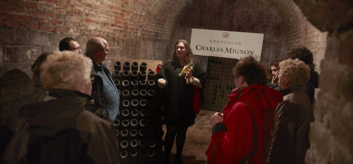 Visite de cave et dégustation - Champagne Charles Mignon
