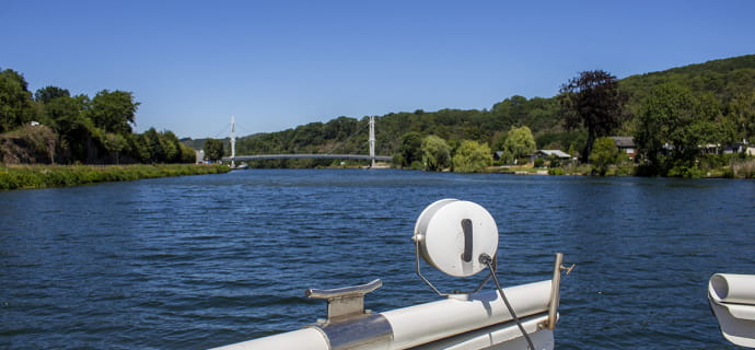 Cruise on the Meuse River aboard the boat Charlemagne