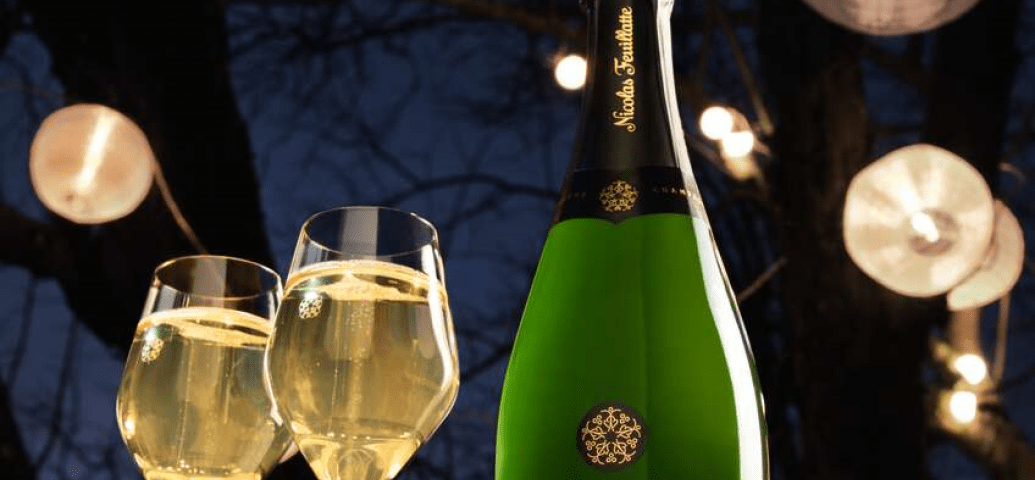 Vergelijk drie Nicolas Feuillatte champagne jaargangen in Chouilly