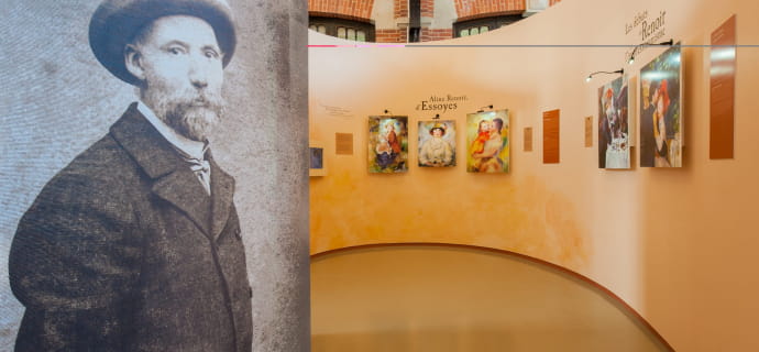 Visita al Centro Culturale Renoir e alla casa e all'atelier del pittore