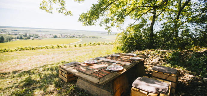 Eco table d'hôtes vigneronne