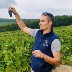 Alexandre mallet, winemaker and guide