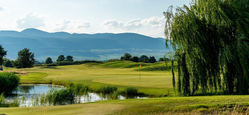 Alsace Golf Links offers an original experience in the valley between the Black Forest and the Vosges mountains, recreating the nostalgia of times gone by when the 