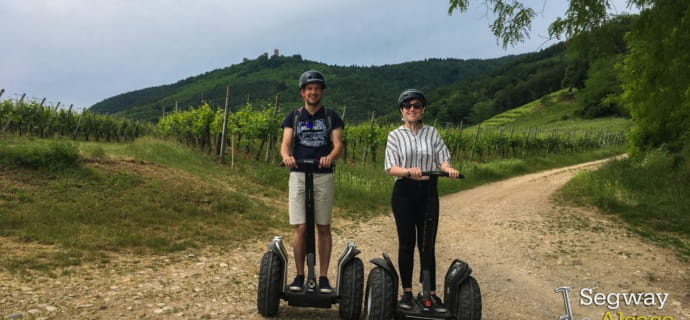 Cadeaubon - Oenophile Segway rit in Eguisheim en de wijngaard