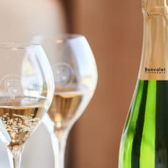 L'Essentiel-Verkostung im Champagne Bonvalet