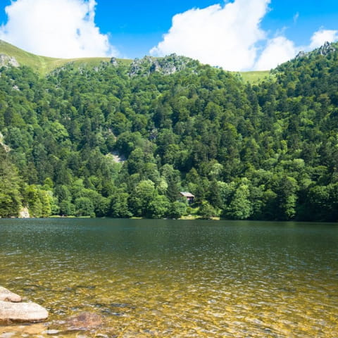 Lac de Schiessrothried dans les Vosges