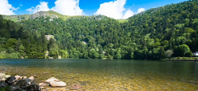 Lac de Schiessrothried dans les Vosges