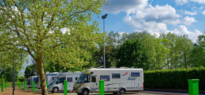 Emplacements aire de camping-cars de Dambach-la-Ville