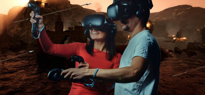 Immersive virtual reality experiences