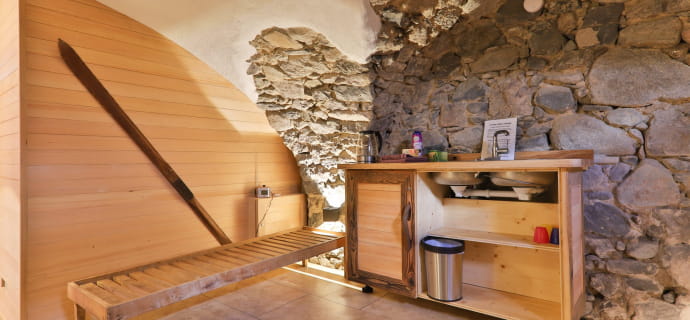 The vaulted cellar of the Villa du Hohneck and its atmosphere to discover absolutely!