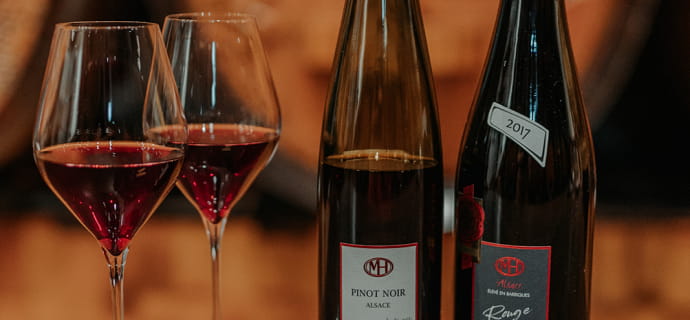Pinot Noir und Rouge d'Alsace