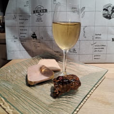 Dégustation de vin d'Alsace sur Foie Gras