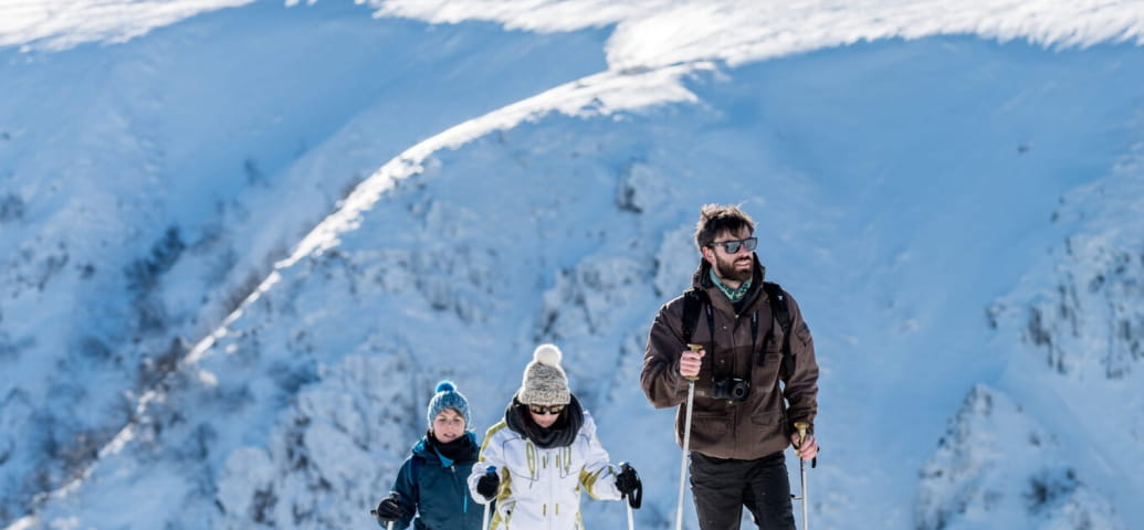 Escursioni con le racchette da neve negli Alti Vosgi