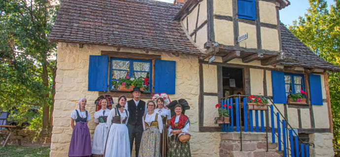 Das Écomusée d'Alsace feiert sein 40-jähriges Bestehen