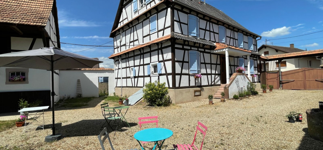 Stay in an authentic Alsatian house