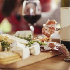 Themed evenings with food and wine pairings at your wine shop