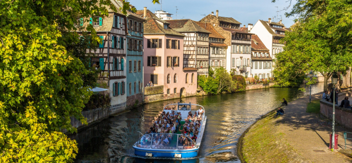 Strasbourg en bateau promenade