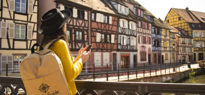 Self-guided and interactive tour of Colmar