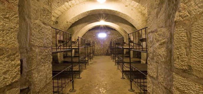 Chamber of the fort of Vaux