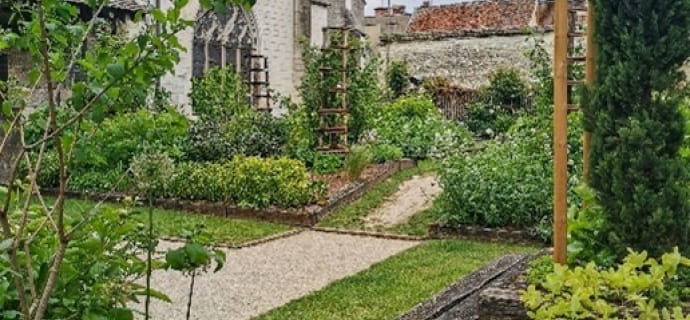 the Innocents garden in Troyes