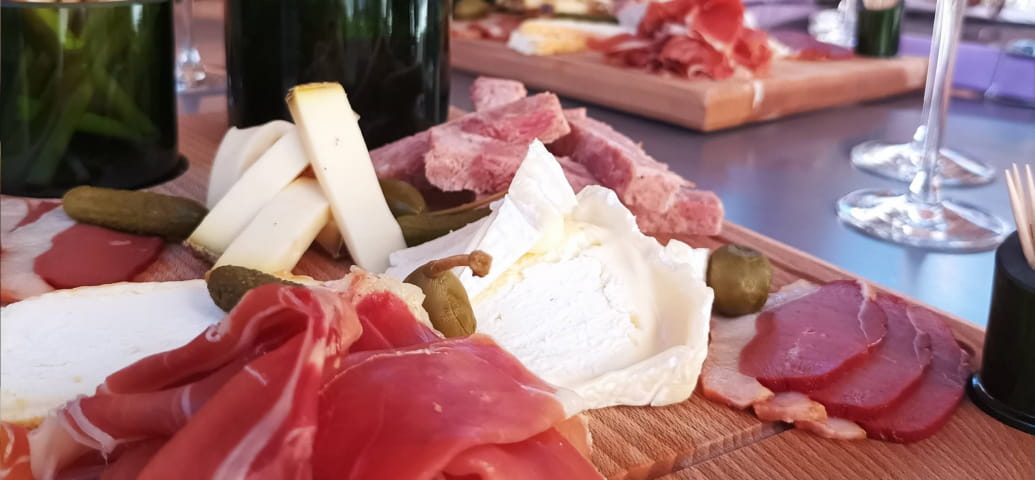 Charcuterie, cheese and tasting board package