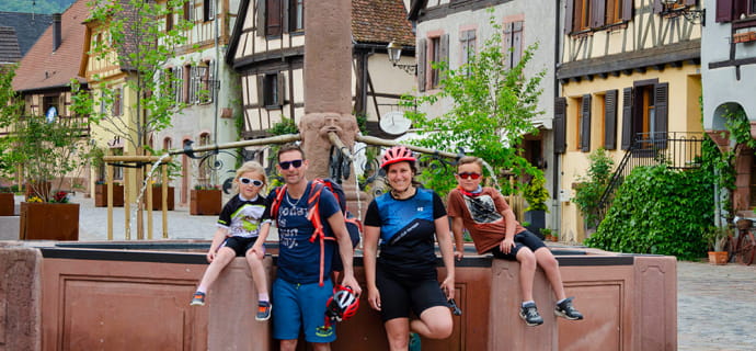 L'Alsace à vélo en famille