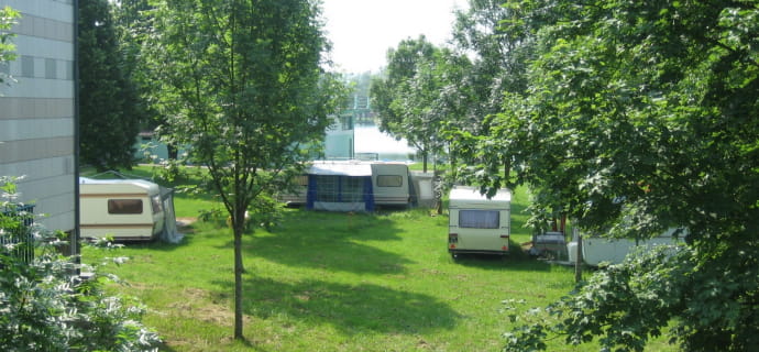 Campingplatz Lac Vert Plage - Zelt - Wohnwagen