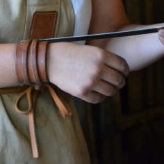 Leer workshop - Creatie van een kracht armband